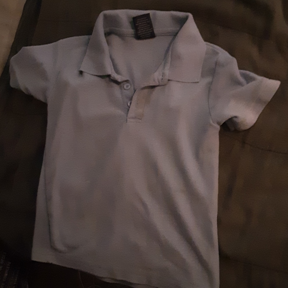 Girl uniform shirt and skirt